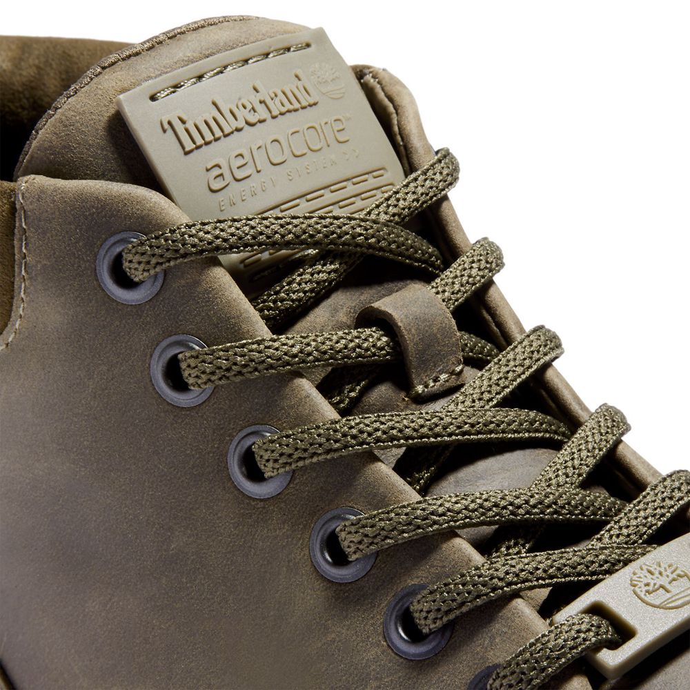 Botas de Seguridad Timberland Hombre Cityroam™ Cupsole Verde Oliva - Chile UZF-806415